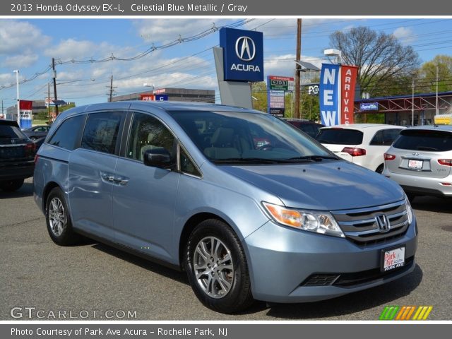 2013 Honda Odyssey EX-L in Celestial Blue Metallic