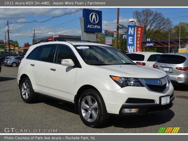 2013 Acura MDX SH-AWD in Aspen White Pearl