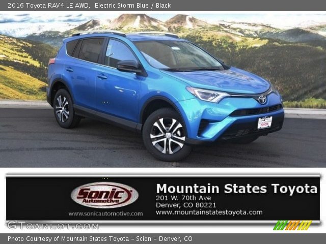 2016 Toyota RAV4 LE AWD in Electric Storm Blue