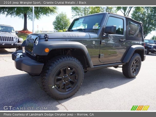 2016 Jeep Wrangler Sport in Granite Crystal Metallic