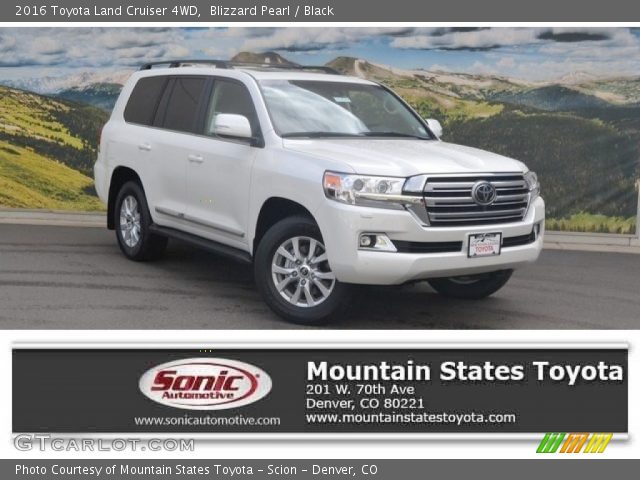 2016 Toyota Land Cruiser 4WD in Blizzard Pearl