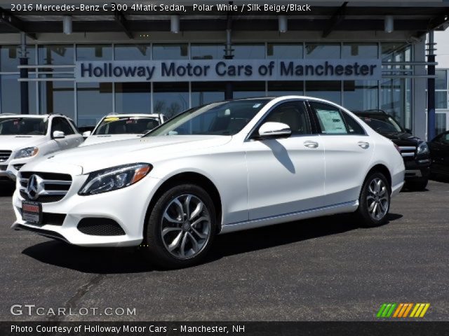 2016 Mercedes-Benz C 300 4Matic Sedan in Polar White