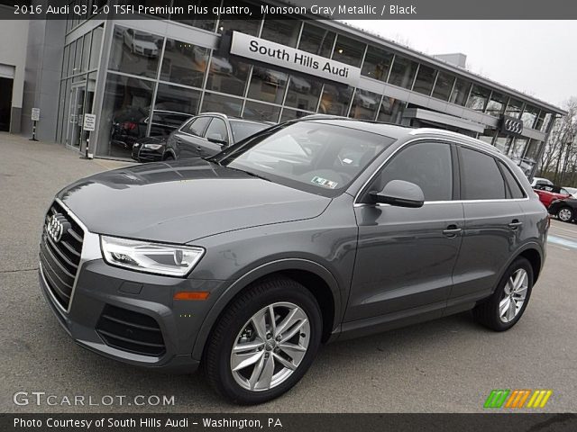 2016 Audi Q3 2.0 TSFI Premium Plus quattro in Monsoon Gray Metallic