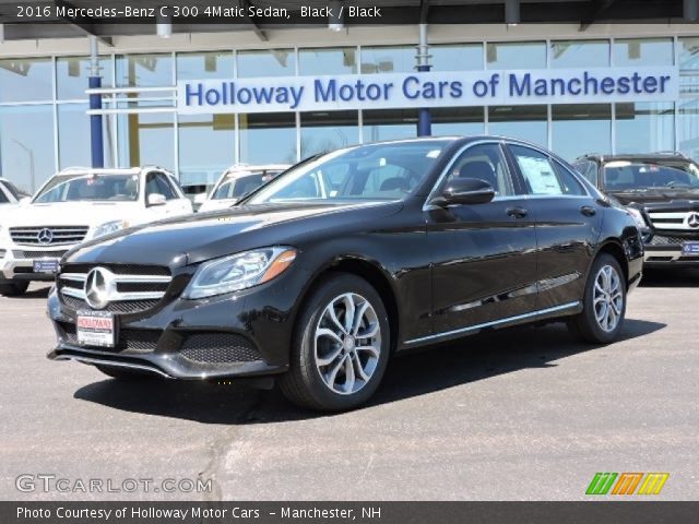 2016 Mercedes-Benz C 300 4Matic Sedan in Black