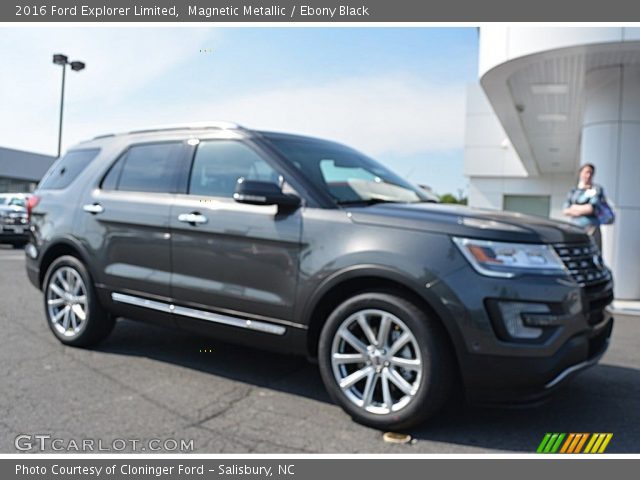 2016 Ford Explorer Limited in Magnetic Metallic