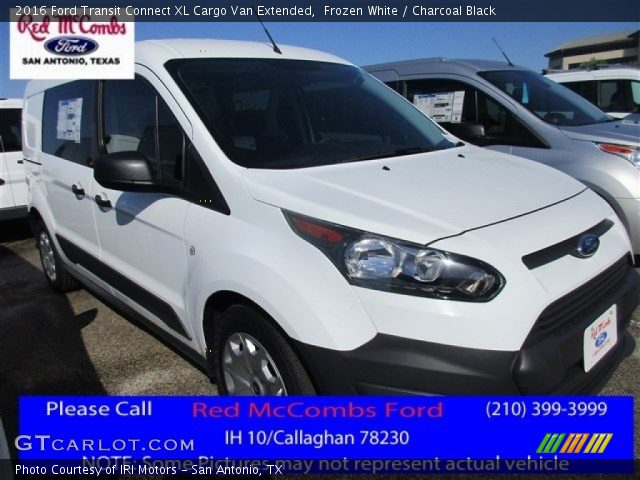 2016 Ford Transit Connect XL Cargo Van Extended in Frozen White