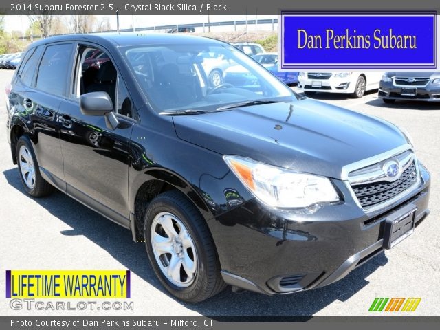 2014 Subaru Forester 2.5i in Crystal Black Silica