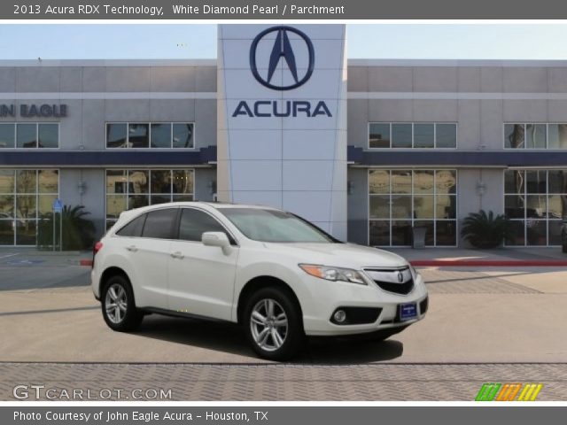 2013 Acura RDX Technology in White Diamond Pearl