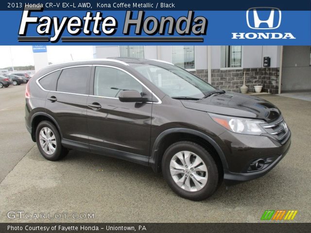 2013 Honda CR-V EX-L AWD in Kona Coffee Metallic