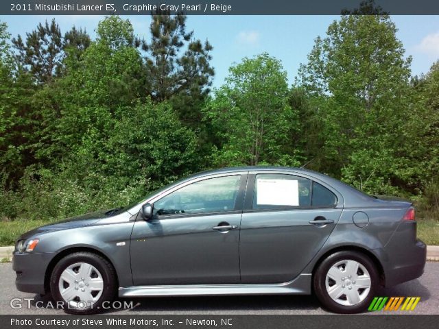 2011 Mitsubishi Lancer ES in Graphite Gray Pearl