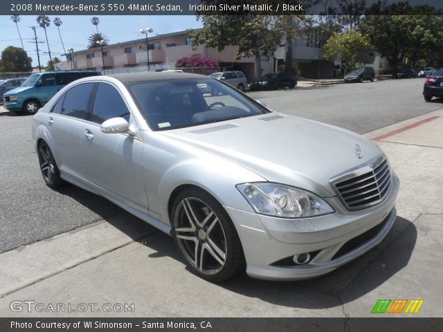 2008 Mercedes-Benz S 550 4Matic Sedan in Iridium Silver Metallic
