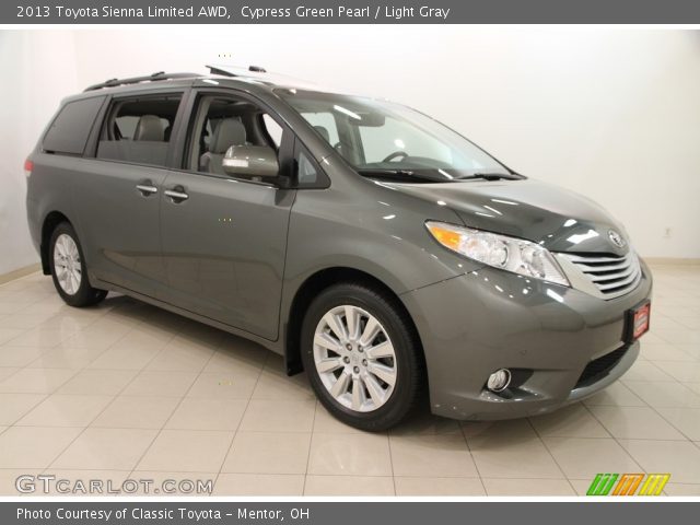 2013 Toyota Sienna Limited AWD in Cypress Green Pearl