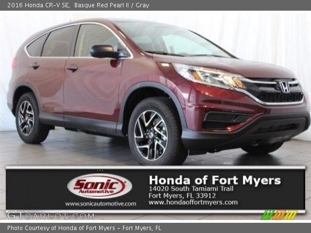 2016 Honda CR-V SE in Basque Red Pearl II