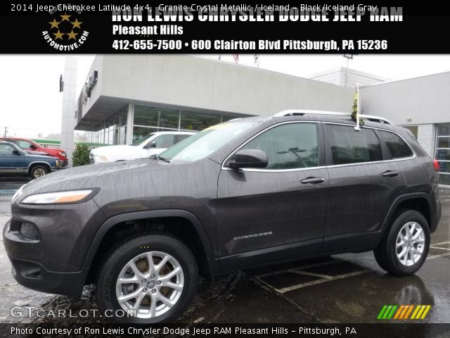 2014 Jeep Cherokee Latitude 4x4 in Granite Crystal Metallic