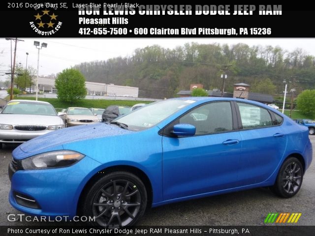 2016 Dodge Dart SE in Laser Blue Pearl