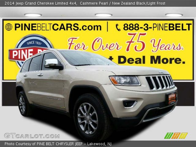 2014 Jeep Grand Cherokee Limited 4x4 in Cashmere Pearl