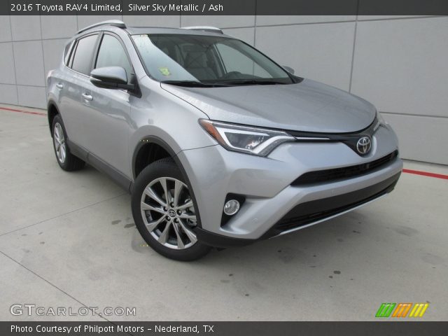 2016 Toyota RAV4 Limited in Silver Sky Metallic