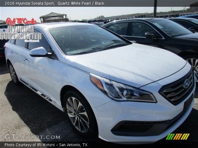 2016 Hyundai Sonata Sport in Quartz White Pearl