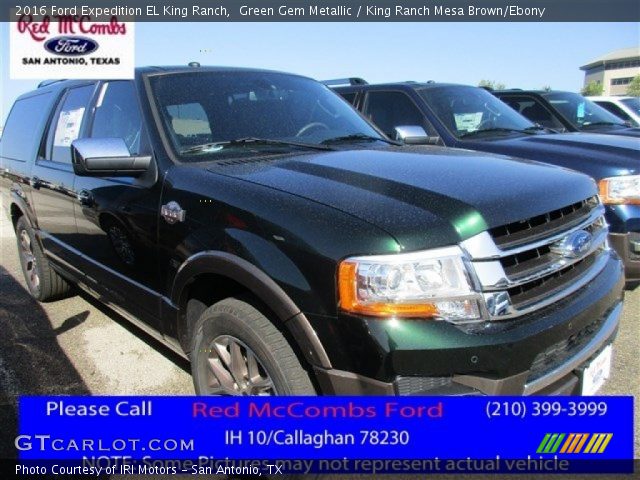 2016 Ford Expedition EL King Ranch in Green Gem Metallic