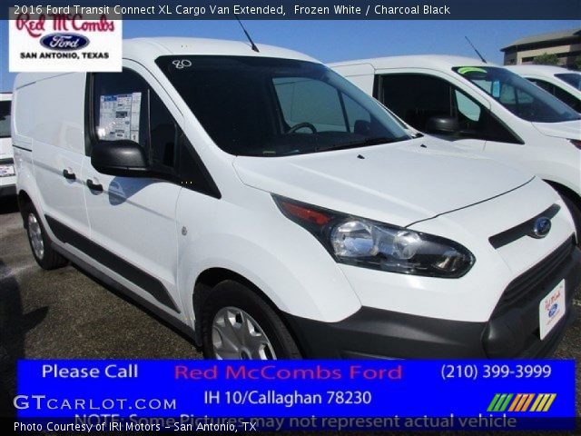 2016 Ford Transit Connect XL Cargo Van Extended in Frozen White