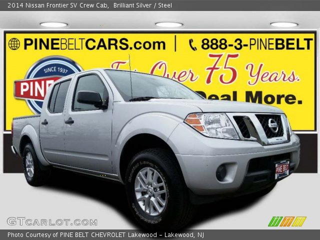2014 Nissan Frontier SV Crew Cab in Brilliant Silver