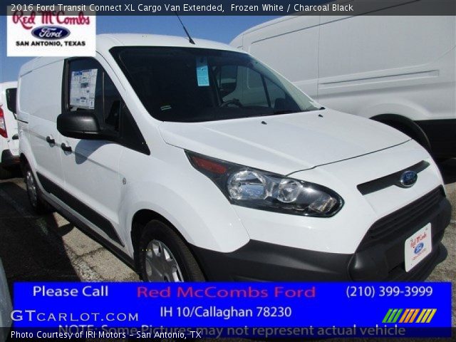 2016 Ford Transit Connect XL Cargo Van Extended in Frozen White