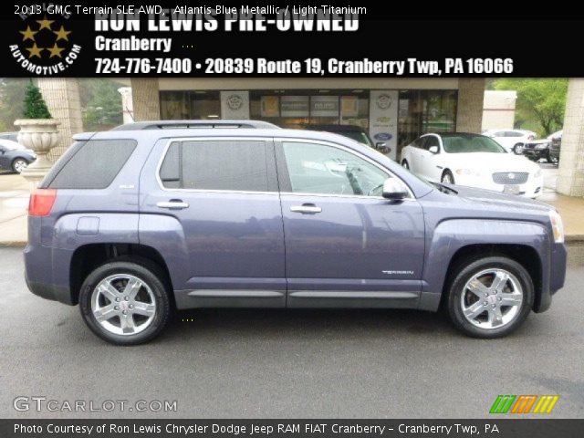 2013 GMC Terrain SLE AWD in Atlantis Blue Metallic