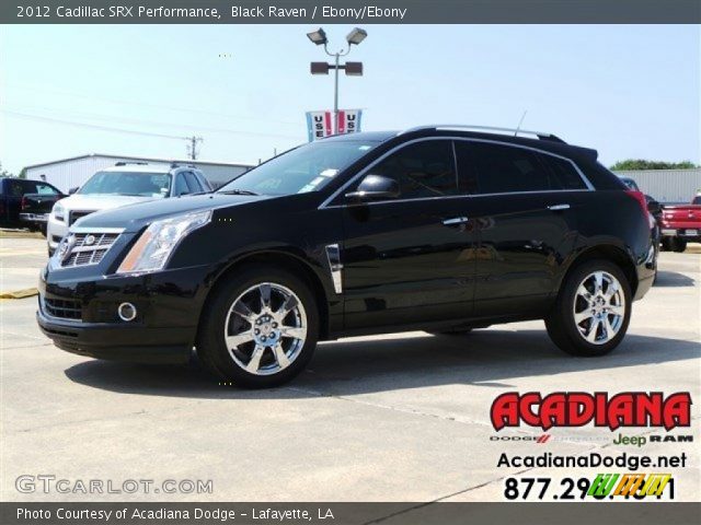 2012 Cadillac SRX Performance in Black Raven