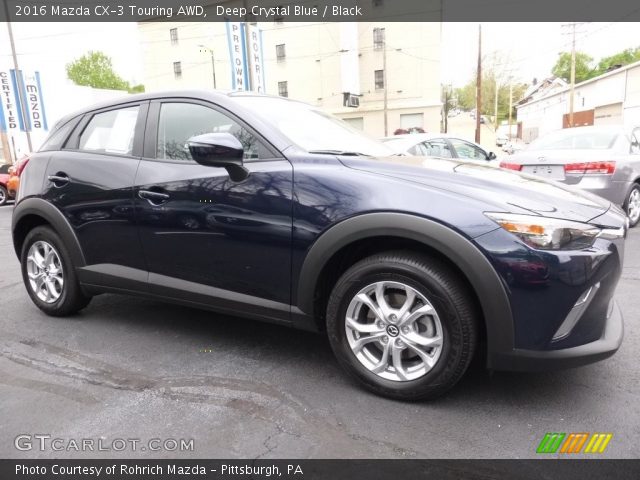 2016 Mazda CX-3 Touring AWD in Deep Crystal Blue