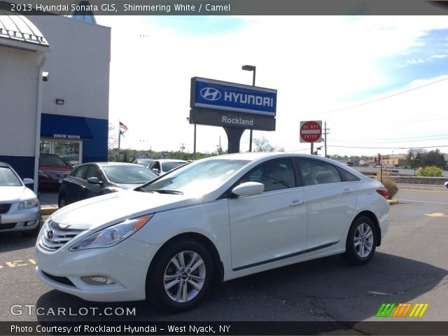 2013 Hyundai Sonata GLS in Shimmering White
