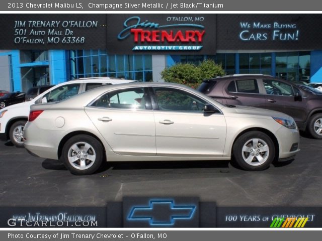 2013 Chevrolet Malibu LS in Champagne Silver Metallic