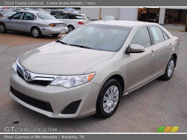 2014 Toyota Camry LE in Creme Brulee Metallic