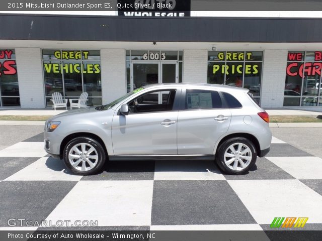 2015 Mitsubishi Outlander Sport ES in Quick Silver