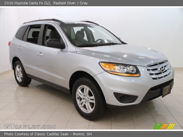 2010 Hyundai Santa Fe GLS in Radiant Silver