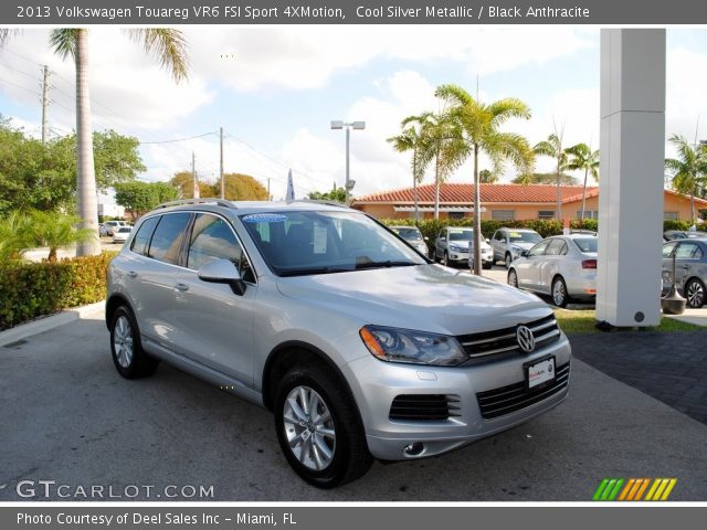 2013 Volkswagen Touareg VR6 FSI Sport 4XMotion in Cool Silver Metallic