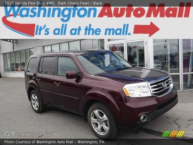 2015 Honda Pilot EX-L 4WD in Dark Cherry Pearl