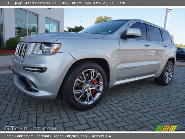 2012 Jeep Grand Cherokee SRT8 4x4 in Bright Silver Metallic