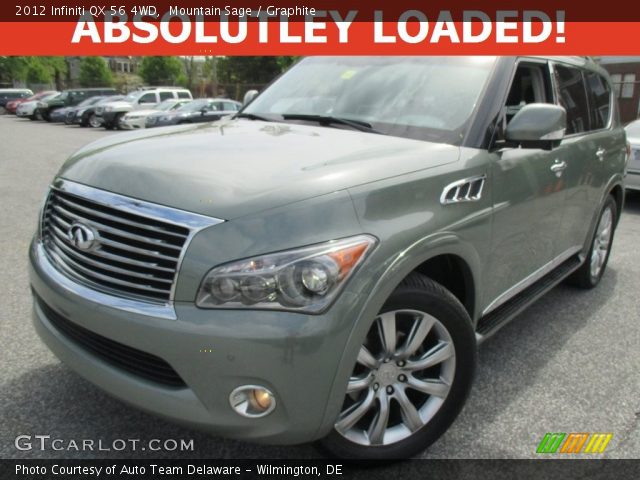 2012 Infiniti QX 56 4WD in Mountain Sage