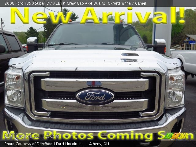 2008 Ford F350 Super Duty Lariat Crew Cab 4x4 Dually in Oxford White