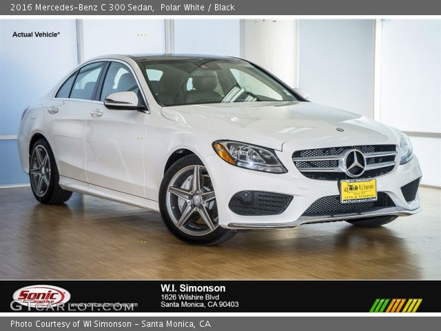 2016 Mercedes-Benz C 300 Sedan in Polar White