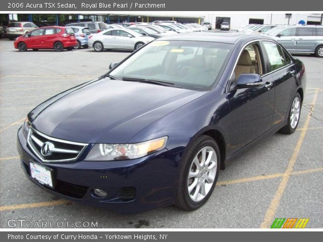 2006 Acura TSX Sedan in Royal Blue Pearl
