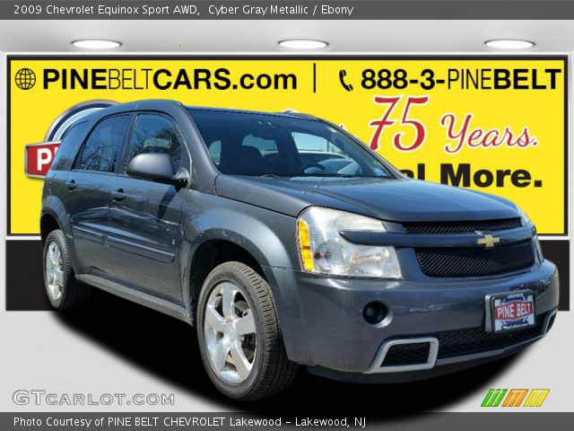 2009 Chevrolet Equinox Sport AWD in Cyber Gray Metallic