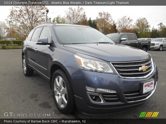 2014 Chevrolet Traverse LTZ in Atlantis Blue Metallic