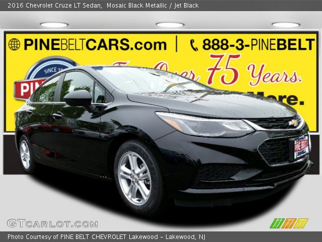 2016 Chevrolet Cruze LT Sedan in Mosaic Black Metallic