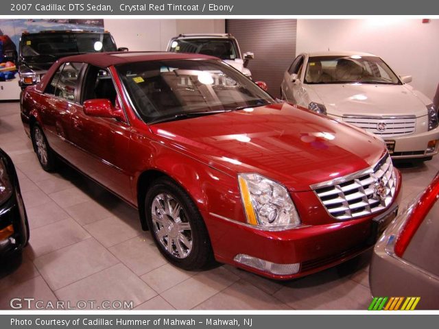 2007 Cadillac DTS Sedan in Crystal Red Tintcoat
