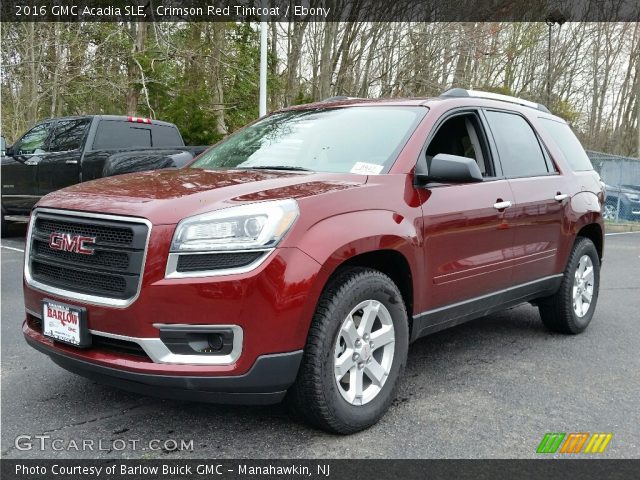 2016 GMC Acadia SLE in Crimson Red Tintcoat