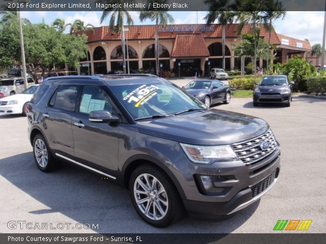 2016 Ford Explorer Limited in Magnetic Metallic