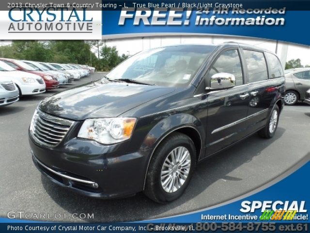 2013 Chrysler Town & Country Touring - L in True Blue Pearl