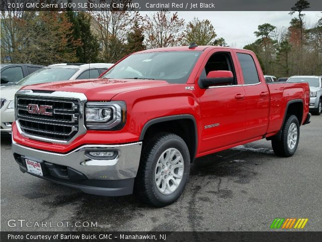 2016 GMC Sierra 1500 SLE Double Cab 4WD in Cardinal Red