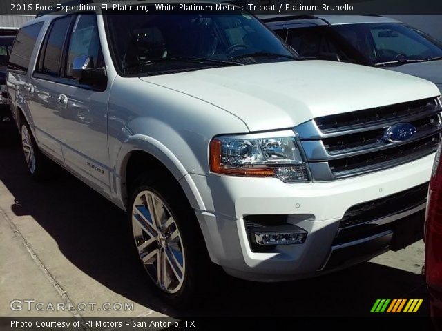 2016 Ford Expedition EL Platinum in White Platinum Metallic Tricoat